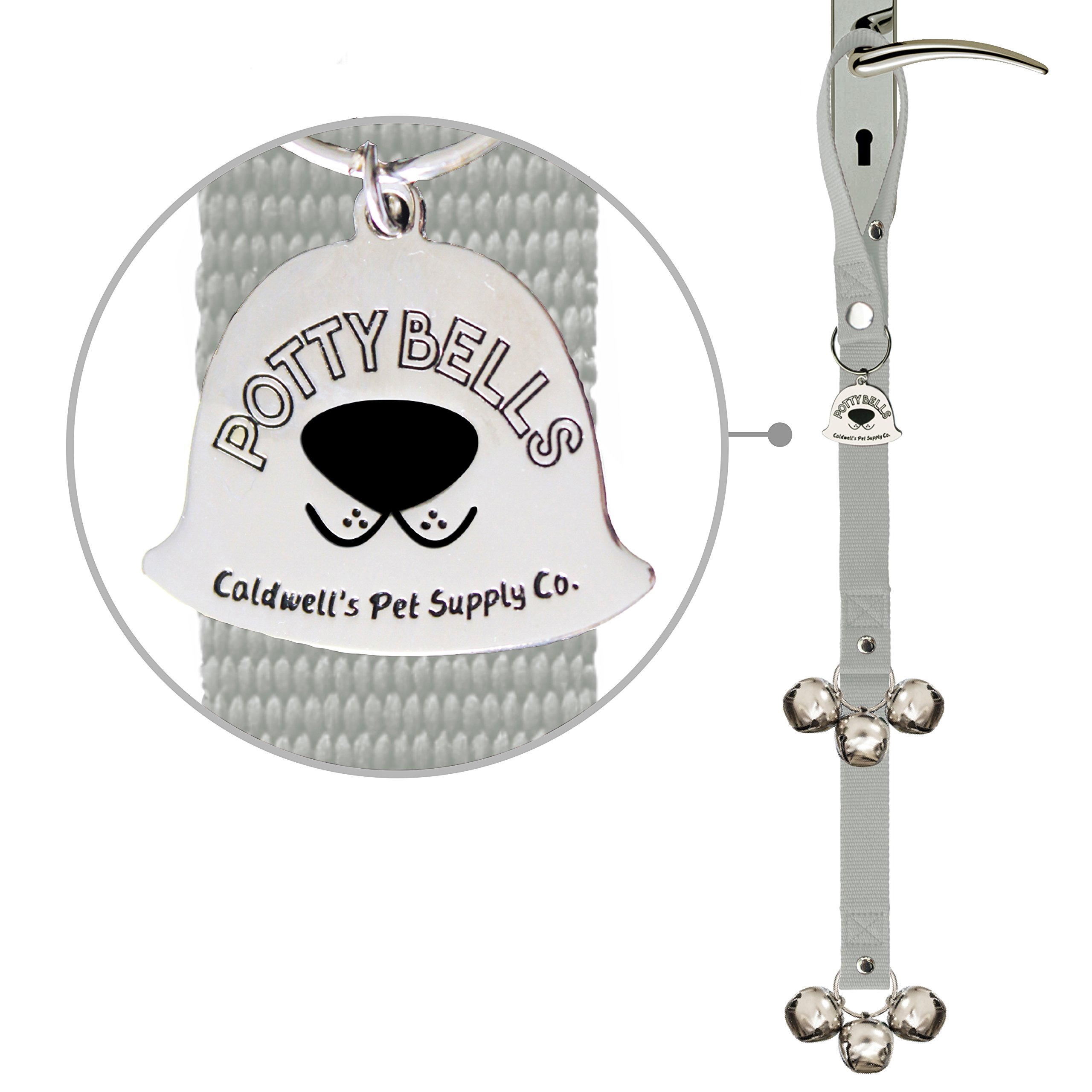 Caldwell s dog potty bell for dogs to ring to go outside the original