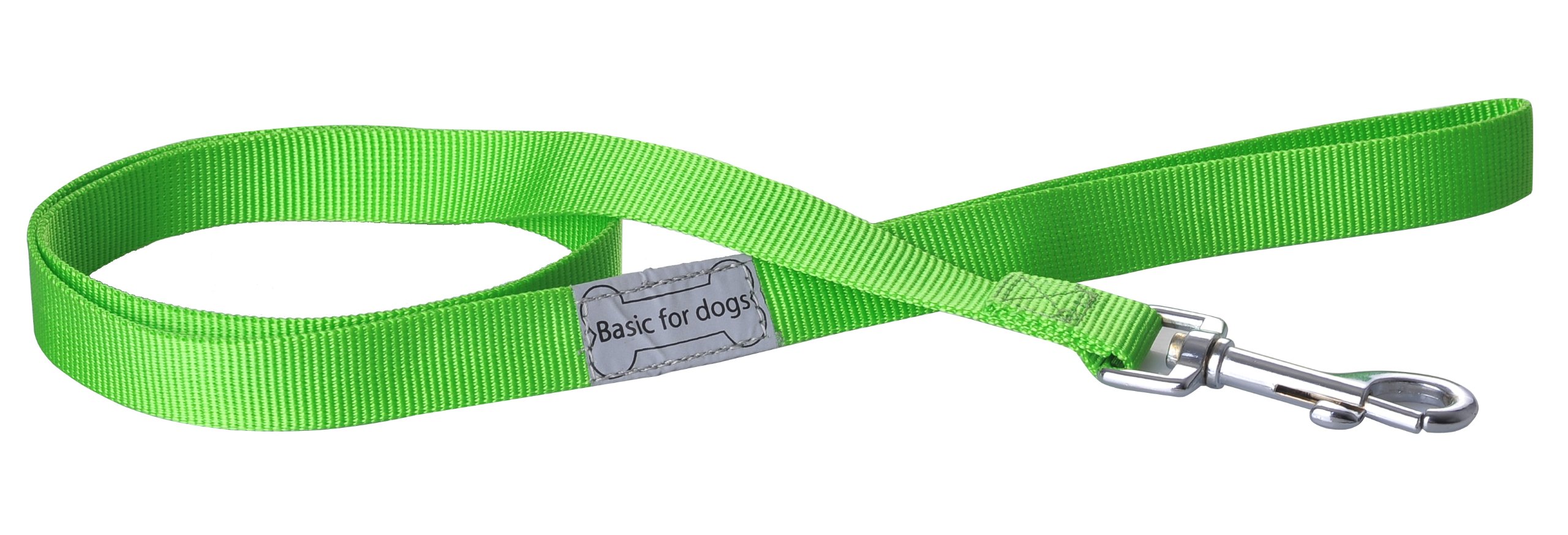 Wouapy Basic Line Lead for Dog, 40 mm/50 cm, Green