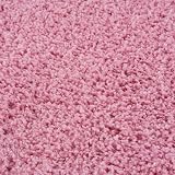 THE RUGS Living Room Rug Pink 60x110 cm Shaggy Soft Durable 30 mm Thick view 4