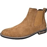 Bruno Marc Men's Suede Leather Chelsea Ankle Boots