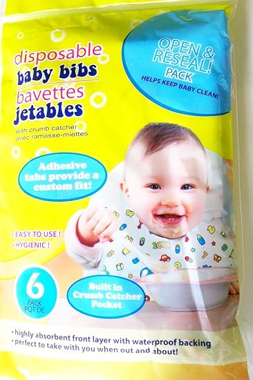 disposable baby bibs