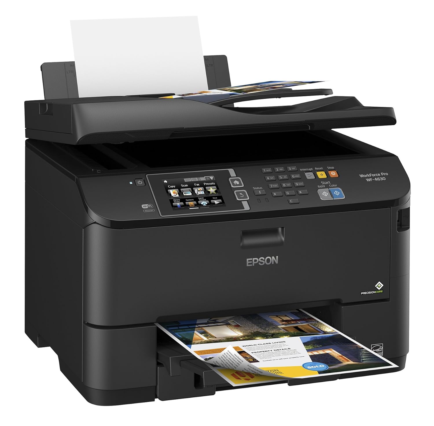 Amazon.com: Epson WorkForce Pro WF-4630 Wireless Color All-in-One Inkjet  Printer with Scanner and Copier, Amazon Dash Replenishment Enabled: Felix  Printer