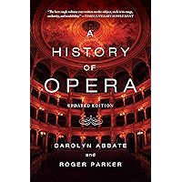 A History of Opera book cover A History of Opera book cover