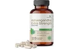 Futurebiotics Ashwagandha Capsules Extra Strength 3000mg - Stress Relief Formula, Natural Mood Support, Stress, Focus, and En