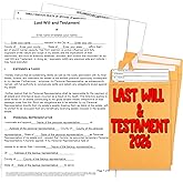 Zastic! 2026 3 Pack Last Will and Testament Kit: Blank Legal Last Will Testament Forms, Do It Yourself Legal Will Maker Templates - End of Life Planning Kit - 3 Blank Forms, Guide, &amp; Envelopes