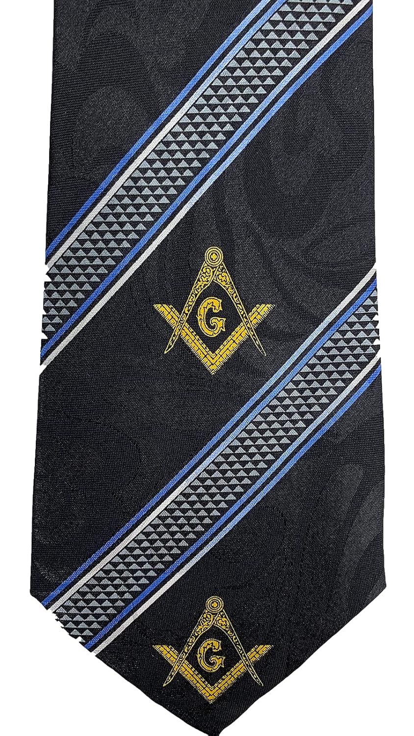 Buy Masonic Square & Compass Religious Neck Tie at Amazon.in