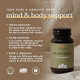 Fushi Ashwagandha Organic 340 mg 60 Caps | Adaptogen Immune Energy view 3