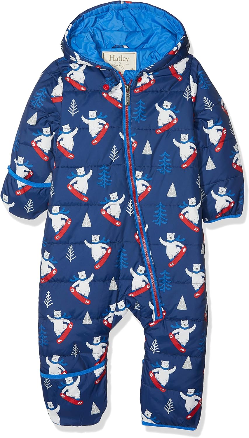 hatley baby snowsuit