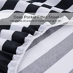 Stripe Sheet Set-4 Piece Super Soft Microfiber