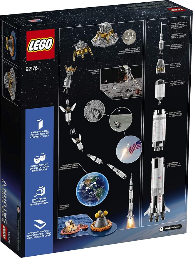 lego nasa apollo v