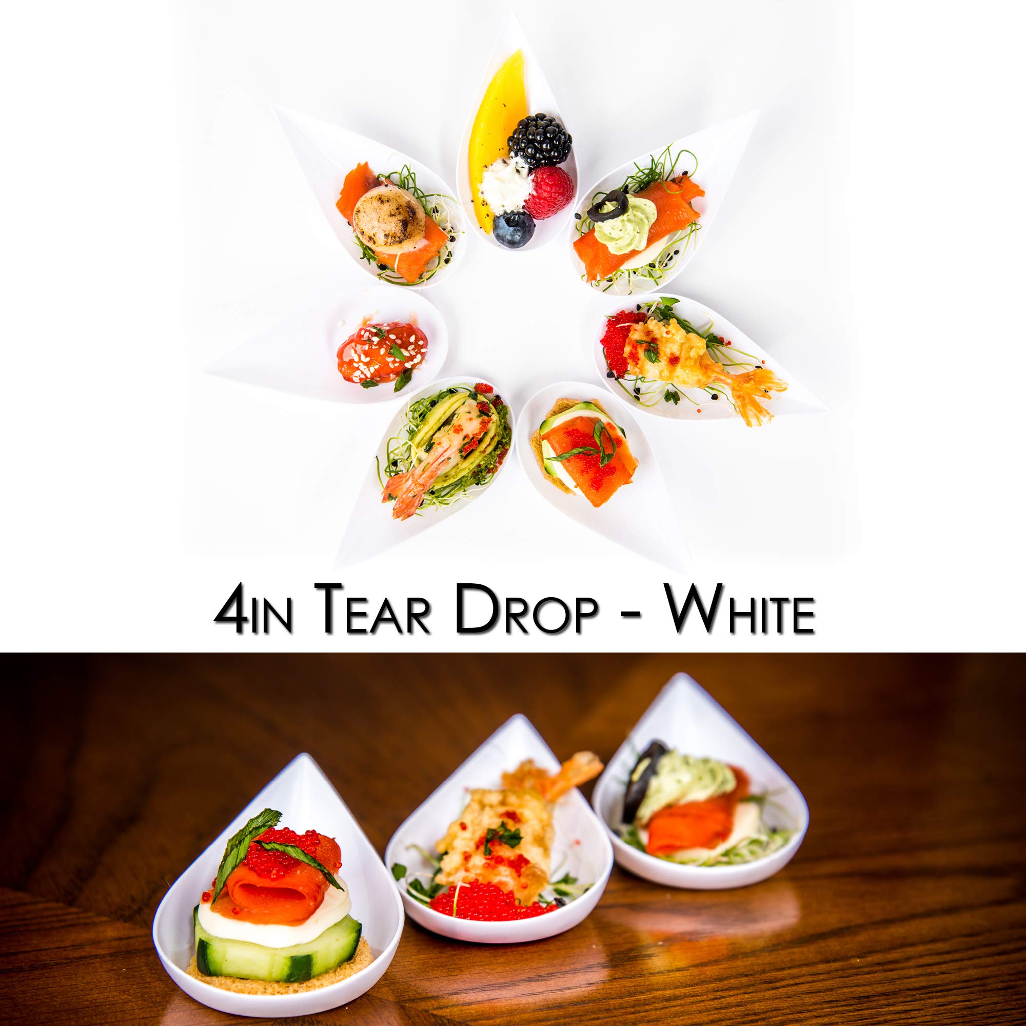 DLux Mini Appetizer Plates