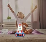 Lexibook Rocket Nightlight Alarm Clock with LCD Backlight RL800SPC view 6