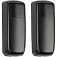 CO-Z Infrared Sensor Set for Gate Opener, Lens Rotatable Infrared Photoelectric Beam Sensor with Wireless Receiver, Outdoor for Garage Door Window Balcony