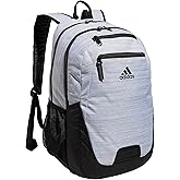 adidas Unisex Foundation Backpack for Laptop, Large Durable Athletic Gym Bag