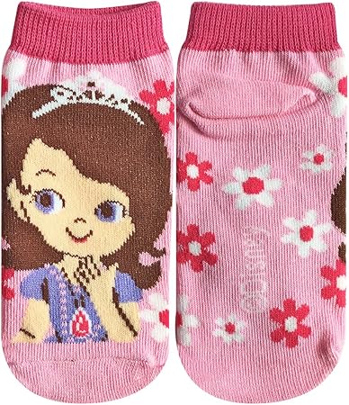 Amazon ディズニー キッズソックス アバローのプリンセス エレナ子供靴下 ソフィア 花ちらし ピンク 13cm 18cm Awds4513j おもちゃ雑貨 おもちゃ