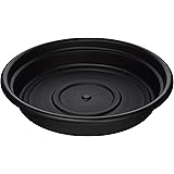 Bloem SDC14-00 Dura Cotta Plant Saucer, 14-Inch, Black