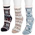 MUK LUKS Women's 3pk 2 Layer Ankle Sock