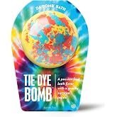Da Bomb Bath Tie Dye Yellow Bath Bomb, 7oz, Passion Fruit