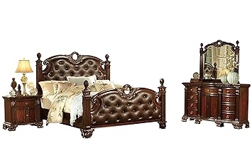 Amazon Com Chambord French Country 4pc Bedroom Set E King Poster