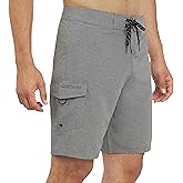 Quiksilver Men's Swimwear Regular Fit Fixed Waist UPF 50 Quick Dry 20 Inch Board Shorts
