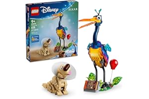 LEGO Disney and Pixar Kevin & Dug Building Toy - 'Up' Movie Set for Girls & Boys, Ages 9+ - Disney Gift for Kids & Fans - Kid