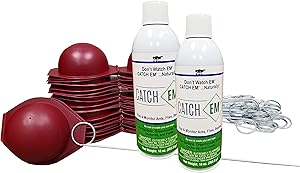 Bug Ball (40 Pack) Apple Maggot Trap Deluxe Kit - with NO Pesticides, Made in USA