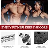 Yaheetech 30KG Adjustable Dumbbells Set 15KGx2 Home Gym Barbell Weights view 4