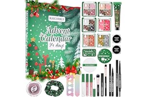 KAICOERLY Makeup Advent Calendar 2025 for Women Teen Girls,24 Days Christmas Makeup Set with Surprises Individually Boxed ，2025 Xmas Countdown Calendar Makeup Kits for Christmas Party Festival
