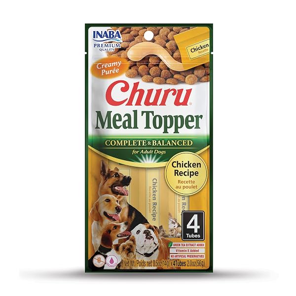 INABA CHURU MEAL TOPPER FOR DOGS, COMPLETE &...