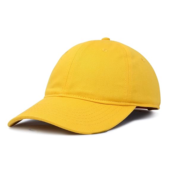 pastel yellow baseball cap