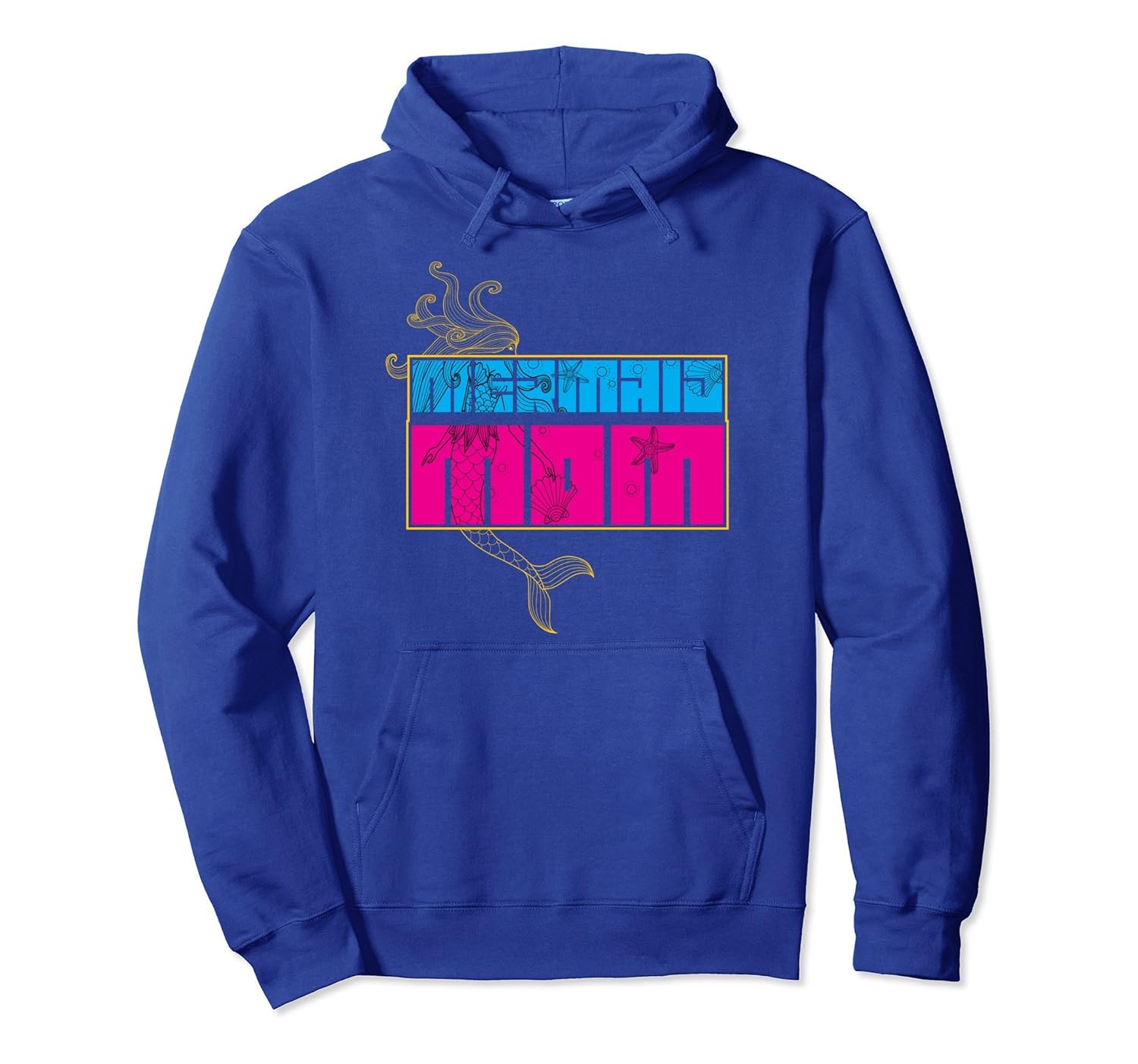 Mermom Mermaid Mom Hoodie Unique Birthday Gift-anz