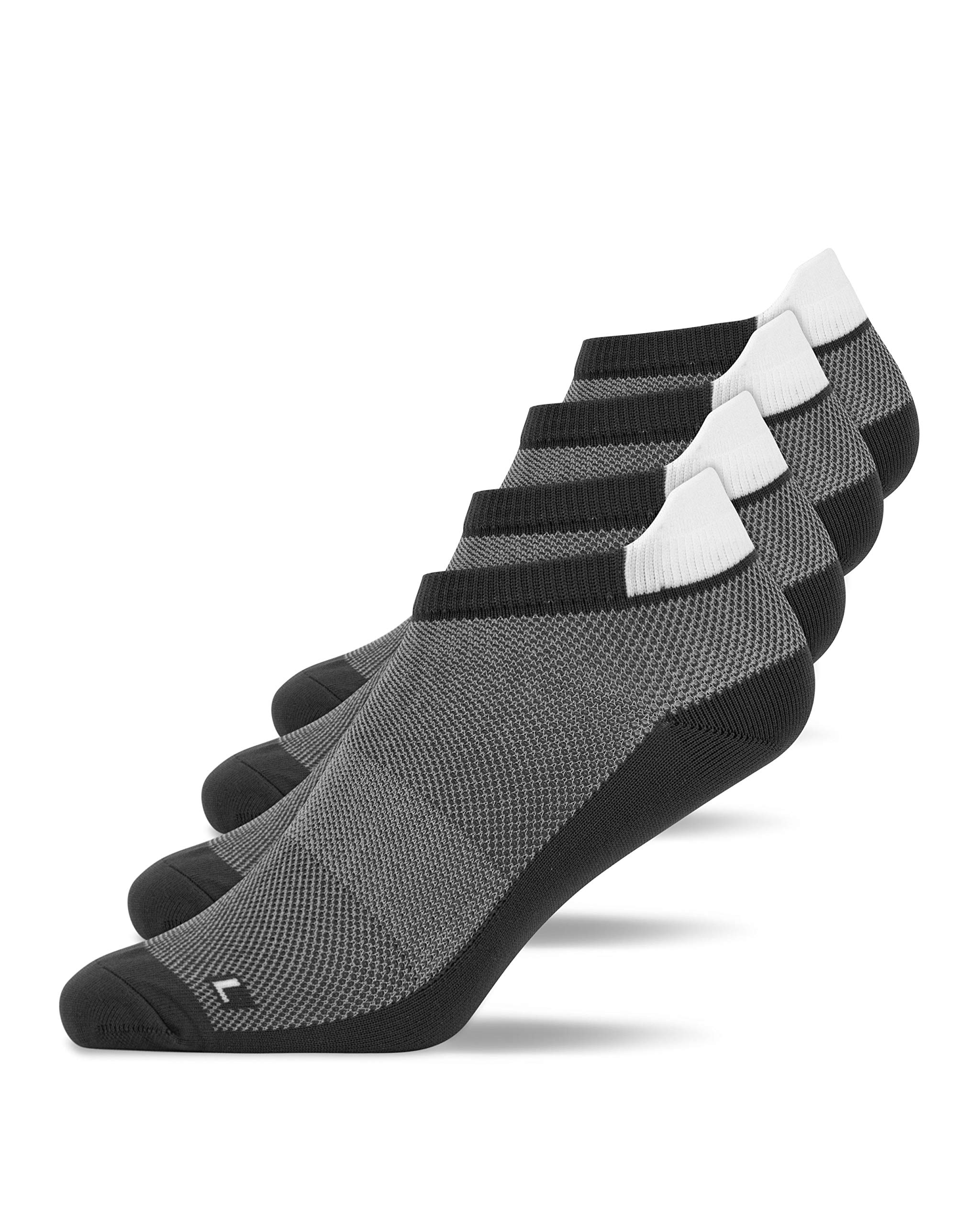 Snocks 4x Low Running Socks Men & Women - Anti Blister Socks Making for Comfortable Running Socks Women & Men - Sports Socks