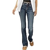 Silver Jeans Co. Womens Elyse Mid Rise Bootcut Jeans