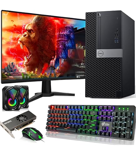 Amazon.com: DELL RGB Gaming Tower Computer - i7 6th Gen,GTX 1050