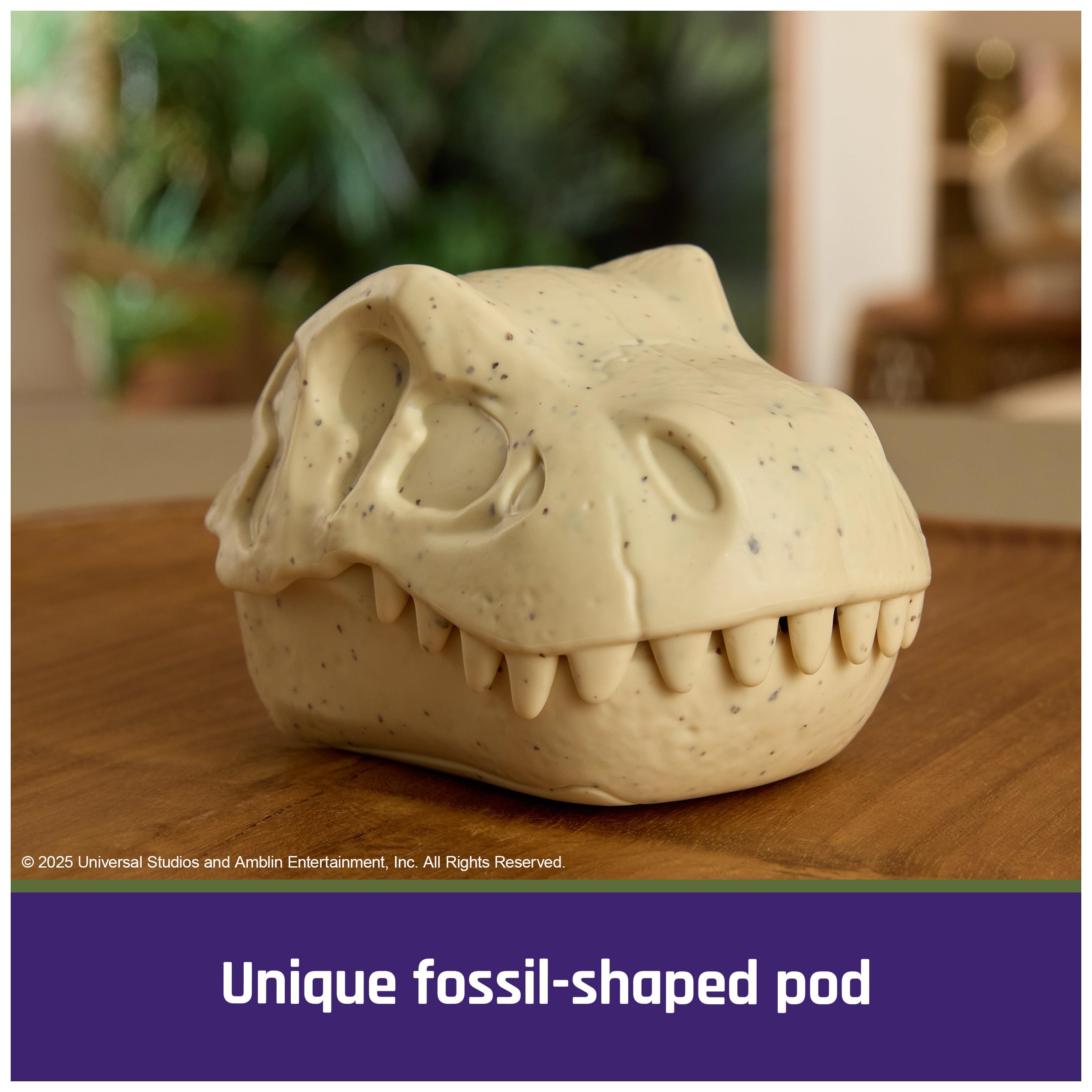 Bitzee, Jurassic World Interactive Dinosaur Toy with 25 Dinosaurs Inside, Reacts to Touch, Pods Connect & Interact, Digital Pet Gifts & Stocking Stuffers for Kids