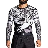 FUJI Musashi Long-Sleeved Rashguard, BJJ Rashguard for Men and Women