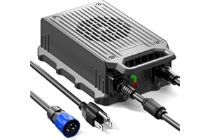 HULKGOO 67.2V 10A Battery Charger, eBike Fast Recharger for Talaria Sting 4000 Series X3 L1E X3C MX3/MX4 – Waterproof Power Supply with Cooling Fan, 3-Prong, High-Efficiency Adapter for Quick & Safe Charging