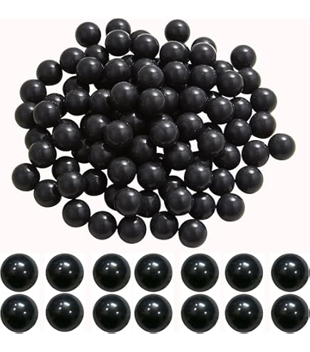 50 Palline Paintball Alluminio Calibro 0.68 - 7.1g Per Pistole T4E