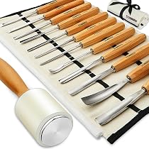 Gouge Demi-Ronde Pour Sculpture Sur Bois - Ciseau à Bois Professionnel - Outillage Menuisier