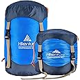 Hikenture Compression Sack for Sleeping Bag, Upgrade Anti-Tear Nylon Sleeping Bag Stuff Sack, 10L/14L/20L/30L Water-Resistant Compression Bag, Storage Bag