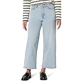 Amazon Essentials Women's High-Rise Wide Leg Crop Jeans