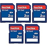 Sandisk 2GB SD Memory Card 5-Pack
