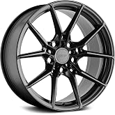 TSW Wheels Neptune SEMI Gloss Black Wheel with Aluminum (19 x 9.5 inches /5 x 112 mm, 39 mm Offset)