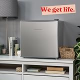 Russell Hobbs 43L Table Top Fridge Silver Reversible Door view 7