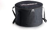 LotusGrill Starter Set - Low Smoke BBQ, USB, Charcoal, Carry Bag - Fire Red view 4