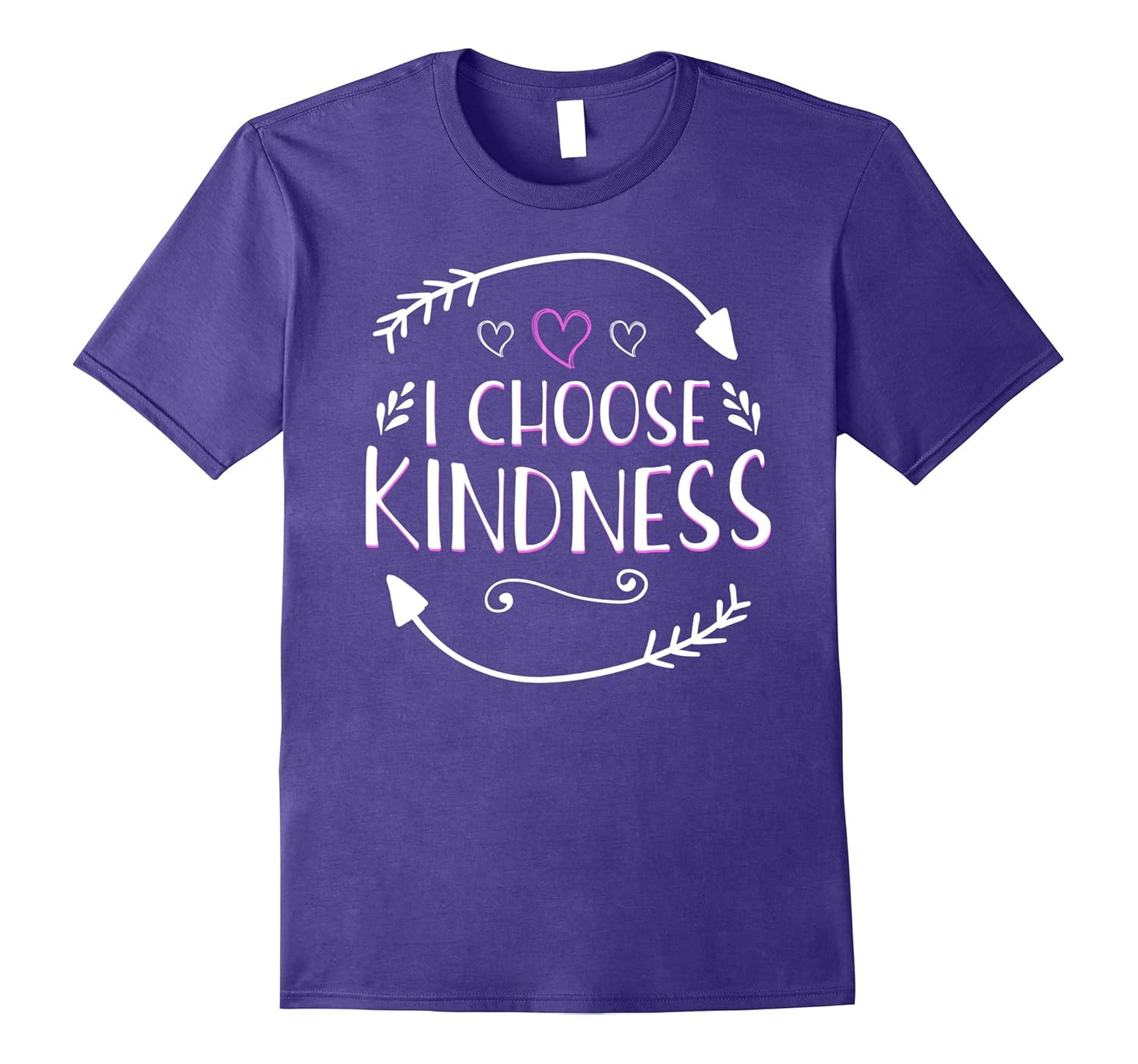 I Choose Kindness Day Teacher Anti Bullying Be Kind T-Shirt-ANZ