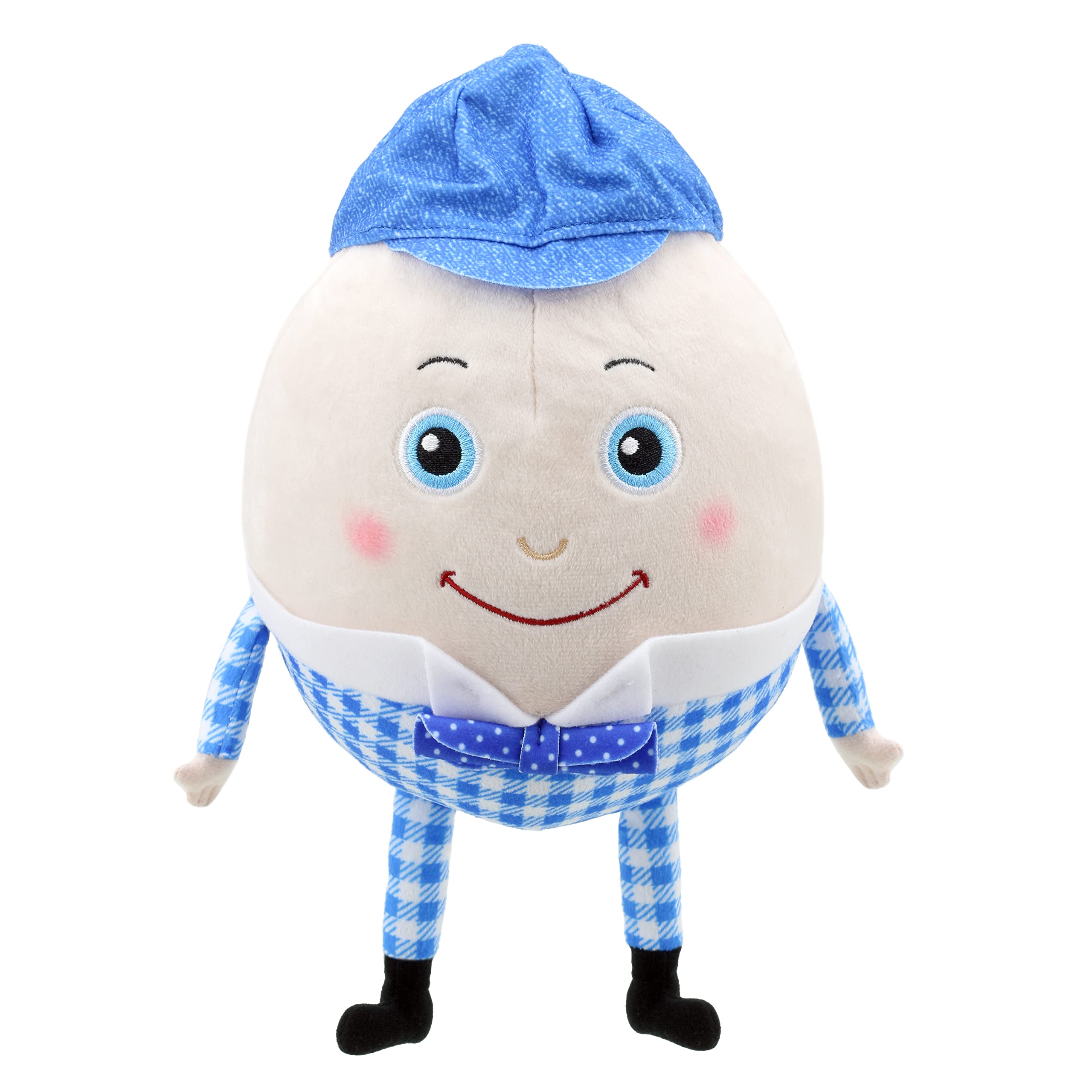 Wilberry Humpty Dumpty Soft Toy – Nursery Rhyme Chracter for Babies & Toddlers – Cute Cuddly Blue & White Plushie Pet – Adorable Stuffy Plush Toy for Girls and Boys – Ideal Baby Gift for Nursery Play