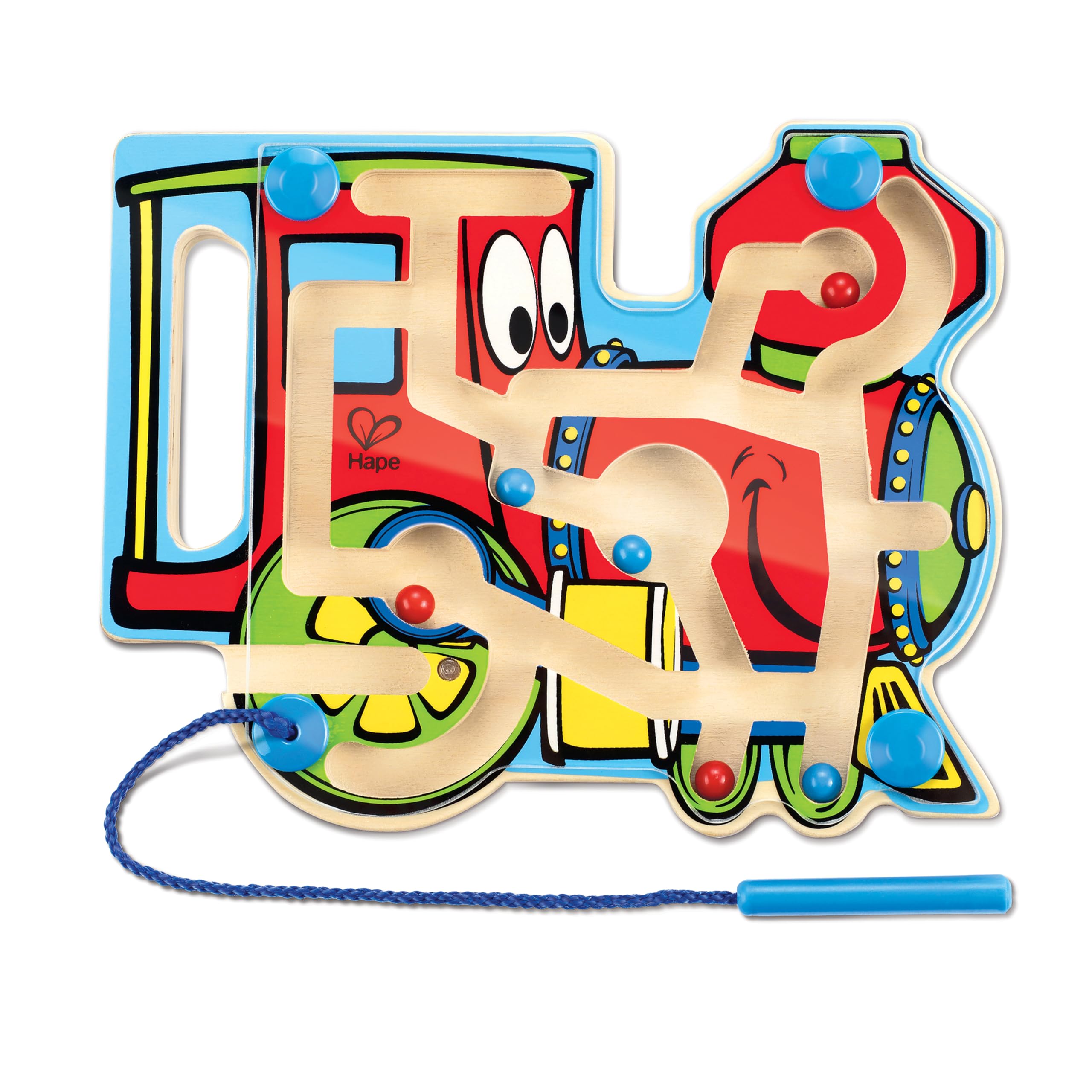 Choo Choo Tracks - Wooden Train Magnetic Maze