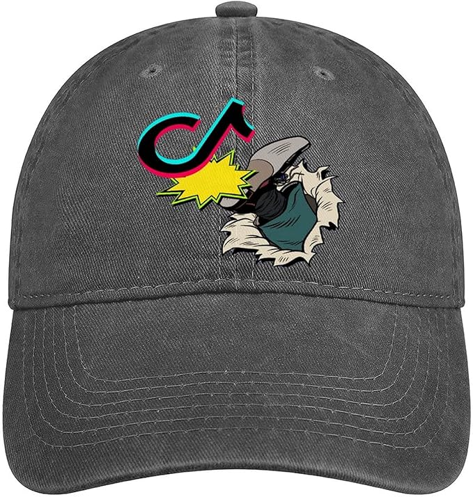TIK Tok Unisex Adult Baseball Cap Adjustable Hip Hop Hat