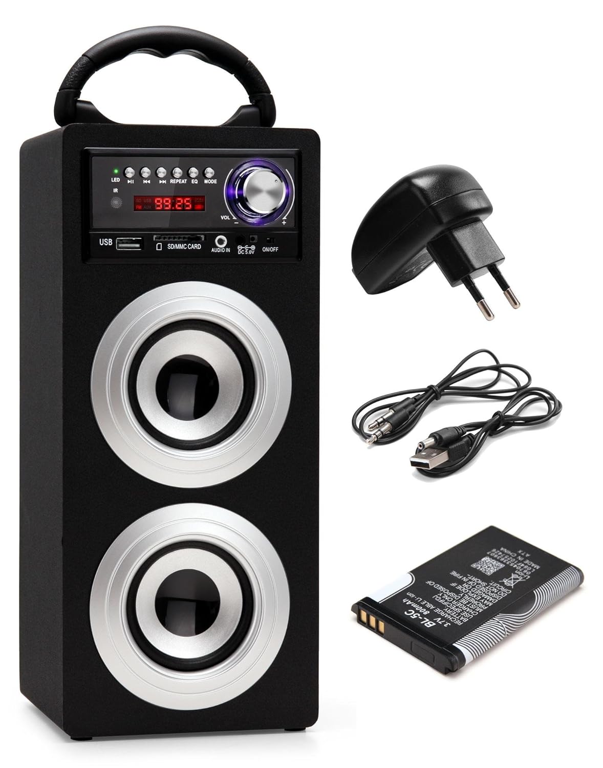 Beatfoxx Beachside portable Bluetooth Speaker USB, SD Amazon.co.uk